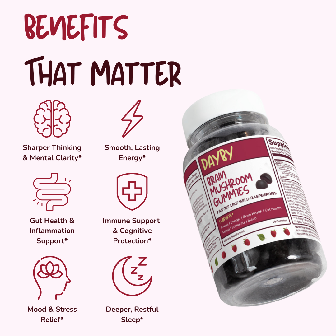 Brain Mushroom Gummies